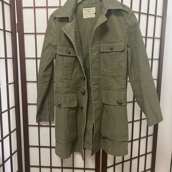 GUIDEBOAT CO LAFAYETTE ESCADRILLE PREMIUM JAPANESE CORDED TWILL JACKET SIZE XS - Picture 2 of 6